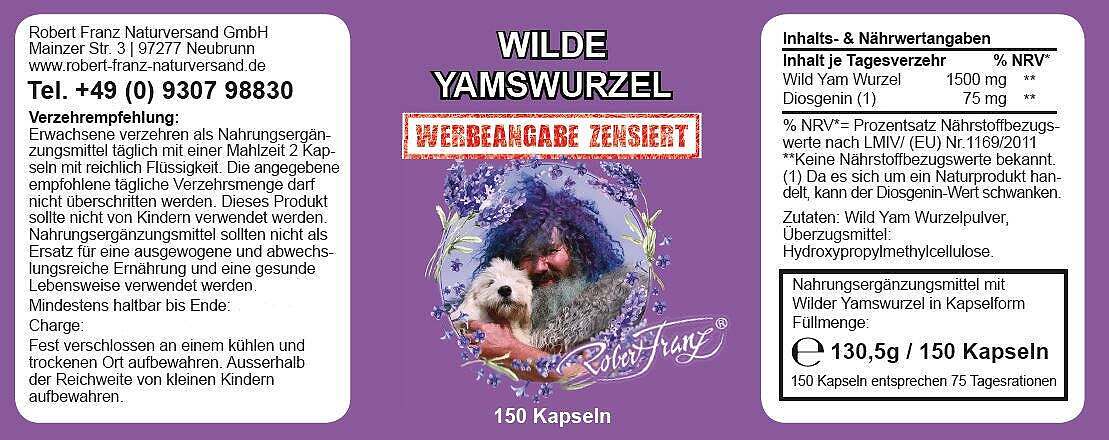 Wilde Yamswurzel