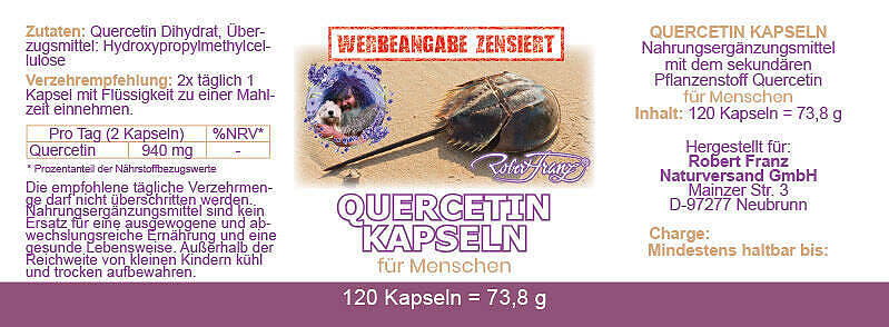 Quercetin Kapseln