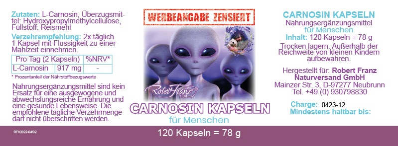 Carnosin Kapseln