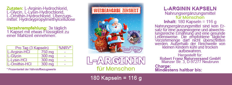 L-Arginin Kapseln