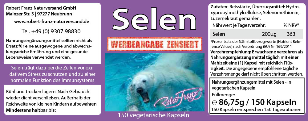 Selen Kapseln