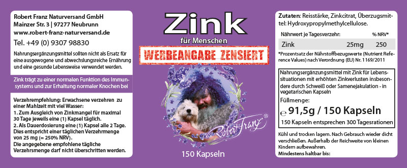 Zink Kapseln