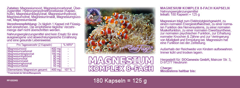 Magnesium Komplex 8-fach