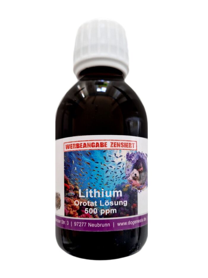 Lithium Orotat Lösung 500 ppm