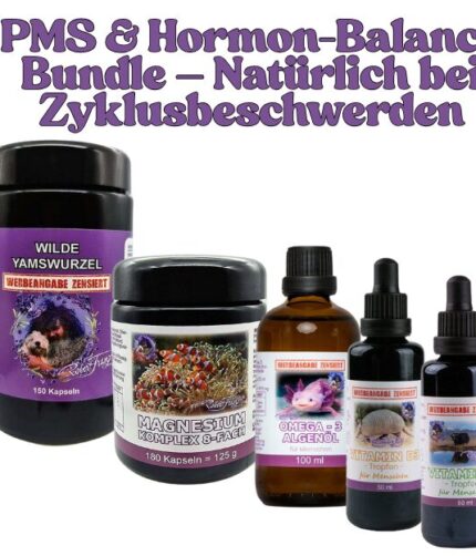 PMS & Hormon-Balance Bundle – Natürlich bei Zyklusbeschwerden