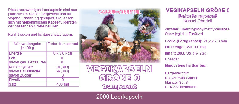 Vegi-Fix Kapseln klar von Robert Franz
