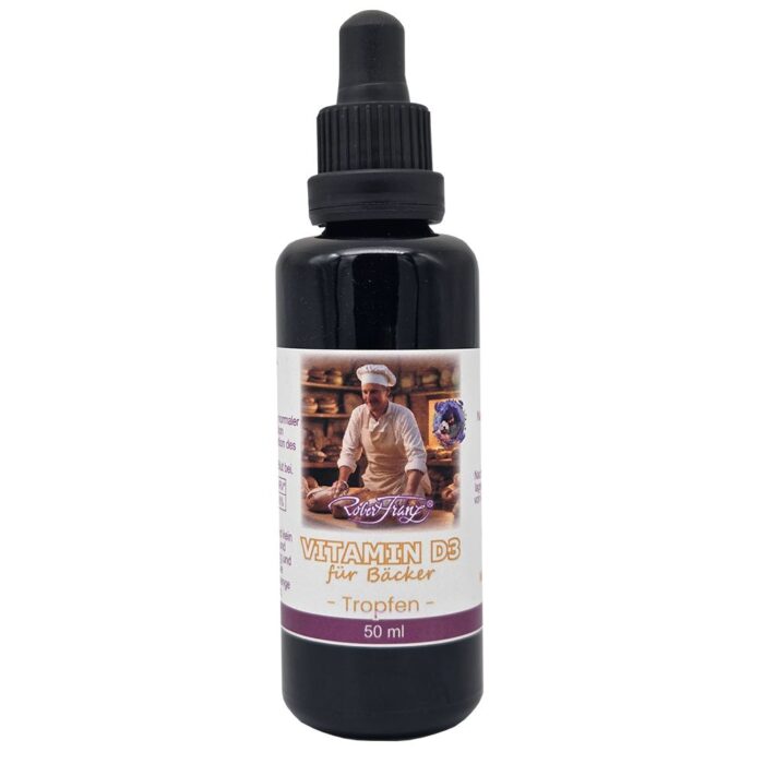 Vitamin D3 Tropfen für Bäcker