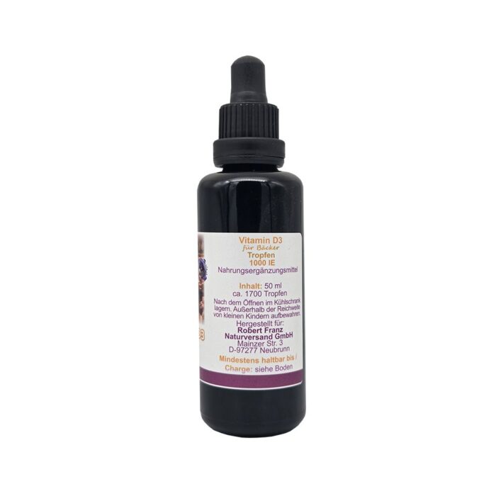 Vitamin D3 Tropfen für Bäcker